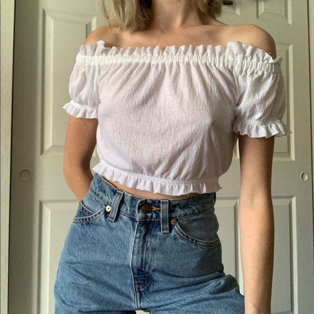 PRIMARK / off the shoulder top